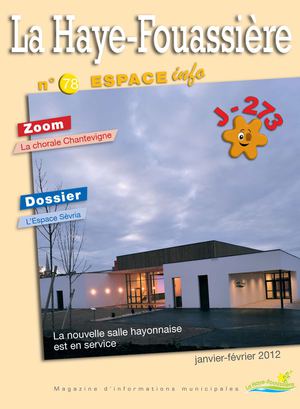 Espace Info n° 78 - janvier 2012