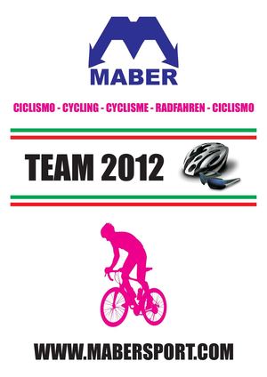 Catalogo 2012 Ciclismo