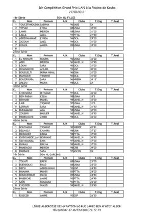 1ér cométition grand prix LAN