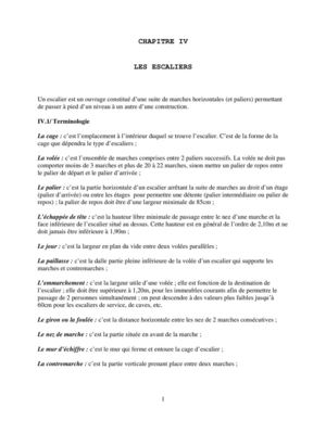 CHAPITRE IV-escaliers