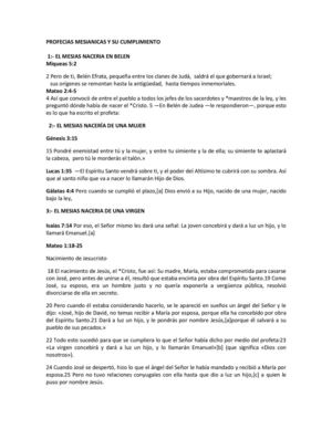 profecias mesianicas