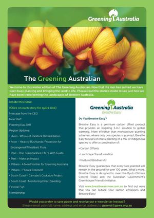 The Greening Australian 