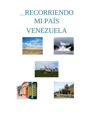 RECORRIENDO MI PAÍS