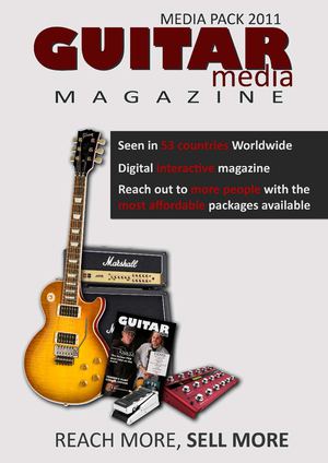 GUITAR MEDIA MAGAZINE - media pack