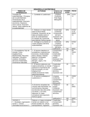 temas desarrollo sustentable