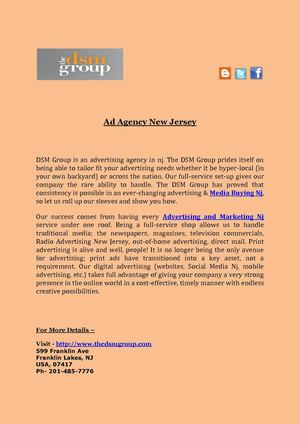 Ad Agency NJ