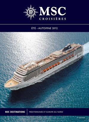 Msc Croisières - Eté / Automne 2012