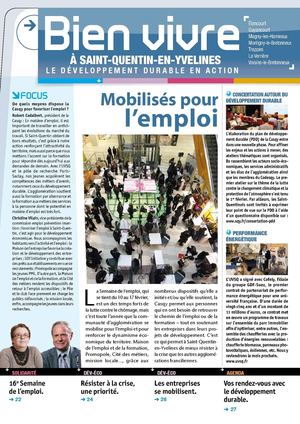 Bien vivre à SQY - Février 2012