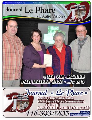 Volume 20 Numéro 1 - Février 2012