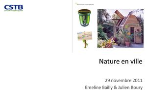 Table ronde n°2 - E.Bailly et J.Boury de CSTB et Ville de Paris