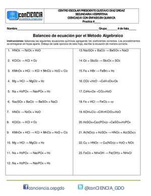 balanceo en PDF