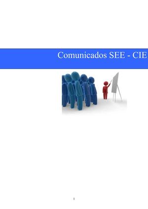 Comunicados SEE - CIE
