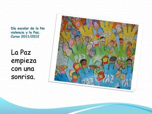 Día escolar de la No  violencia y la