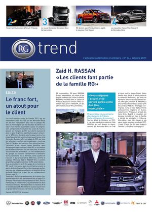 RG trend No 4 - octobre 2011