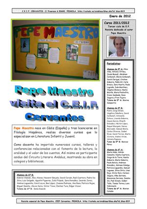 Revista especial Pepe Maestro