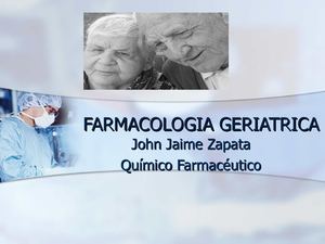 farmacologia geriatrica