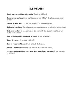 Treball de metalls; Ariadna Sanchís