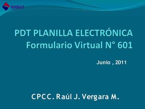 PLANILLA ELECTRONICA_PDT_601