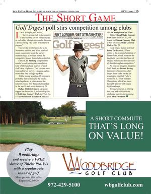 Golf Digest poll stirs competition among Texas clubs