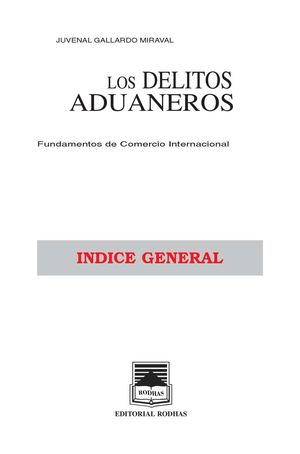 los delitos aduaneros