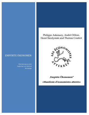 Empörte Ökonomen