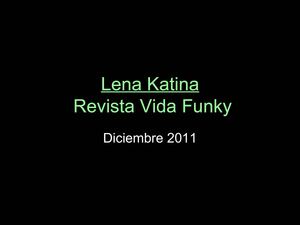 Lena Katina - Revista Vida Funky
