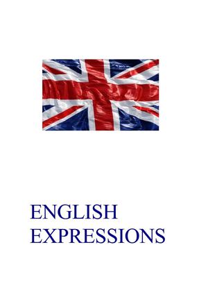 ENGLISH EXPRESSIONS
