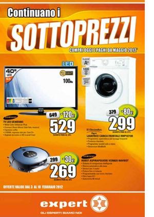 Volantino Expert gruppo Liguria dal 3/2 al 18/02/2012