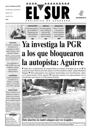 El Sur 2 de febrero de 2012