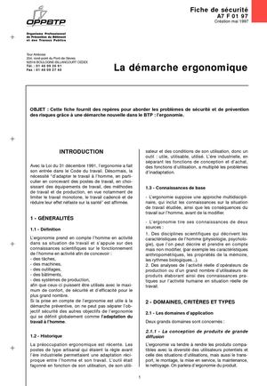 DÉMARCHE ERGONOMIQUE 2;