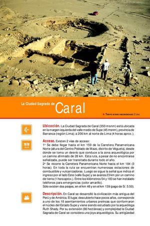 Caral Ciudad 