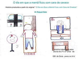 Quando a mamã ficou com cara de cavaco