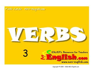VERBS 3