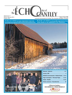 L'Écho de Cantley, Février 2012 