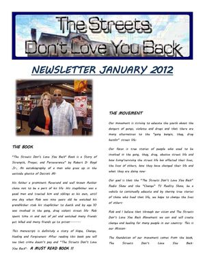 JANUARY 2012 NEWSLETTER