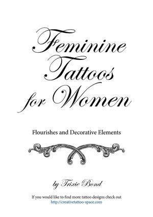 Feminine Tattoos for Women