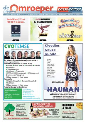 De nieuwe omroeper 01 februari 2012