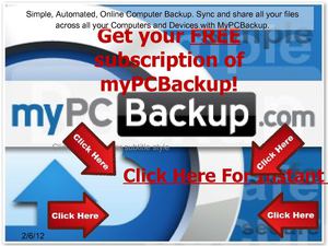 Backup Your Computer, Backup Your Life.