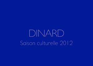SAISON CULTURELLE 2012 A DINARD