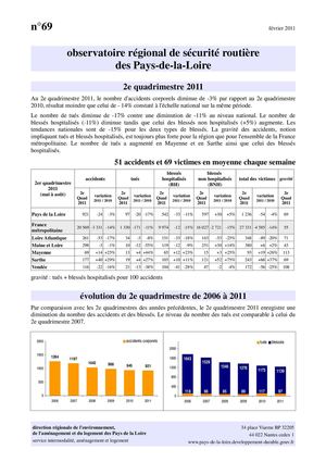 Bilan du 2ème quadrimestre 2011