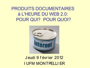 produit documentaire définition