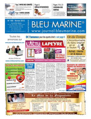 Journal Bleu Marine n°180 Février 2012