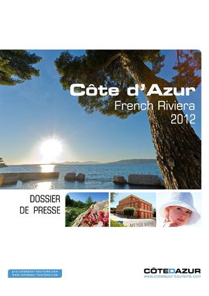 Dossier de presse Côte d'Azur générique 2012 VF