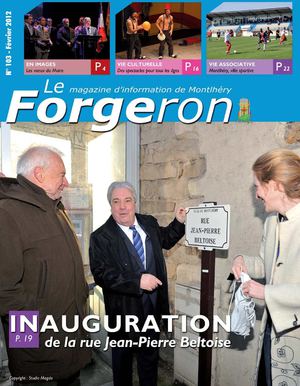 Le Forgeron n°103 - magazine municipal de Montlhéry
