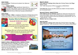 Programme d'animations du mois de Février à Soulac-sur-Mer
