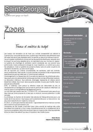 Saint-Georges Infos février 2012