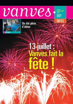 Vanves Infos n°243 - Juillet-Août 2010