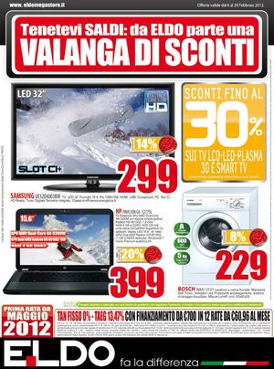 Volantino Eldo dal 6/2 al 29/02/2012