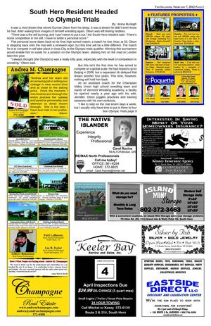 The Islander, February 7, 2012