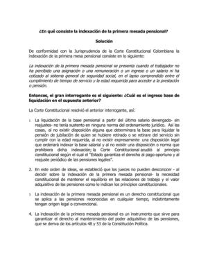 Indexación de la primera mesada pensional. Procedencia de la Acción de Tutela. 